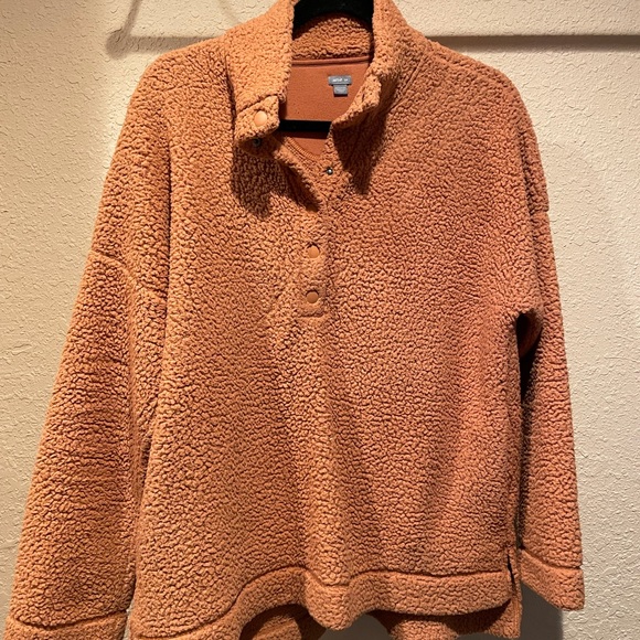 aerie Tops - Aerie Sherpa pull over